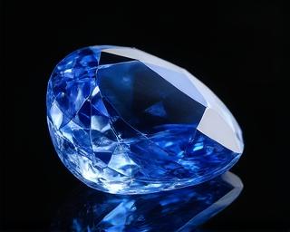Natural Ceylon blue sapphire gemstone