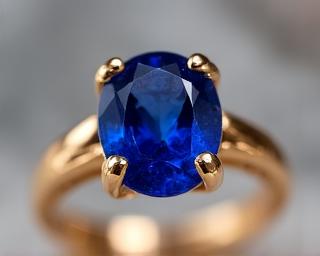Sapphire anniversary ring